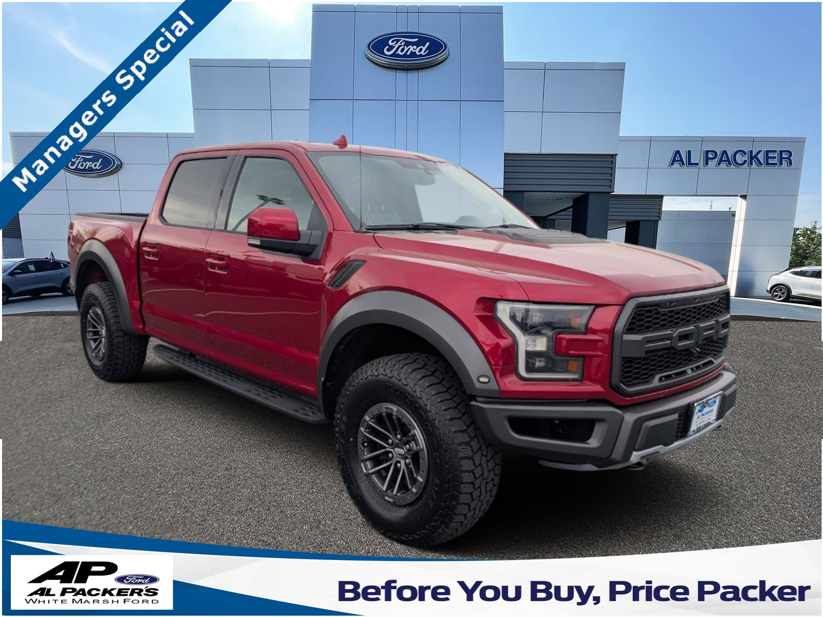 Certified 2019 Ford F150 Raptor