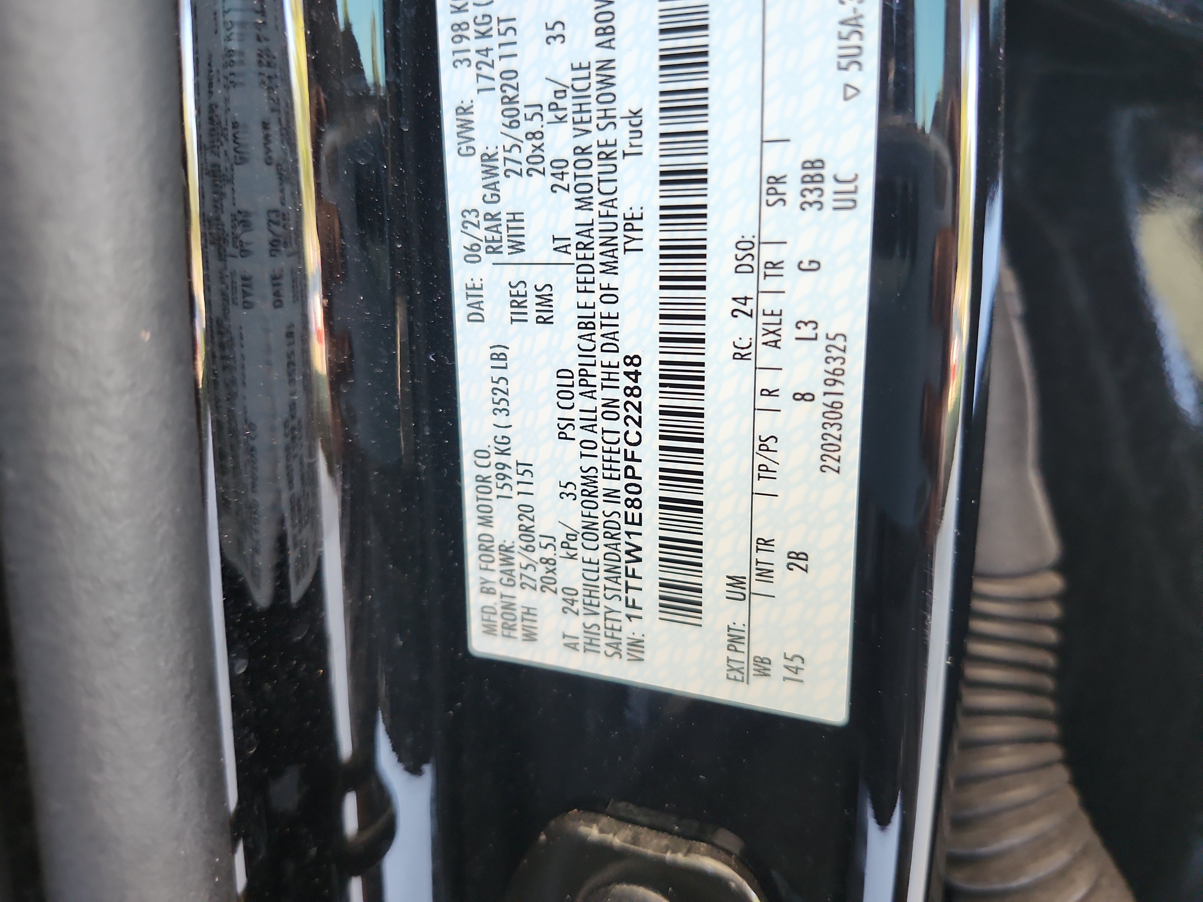 Certified 2023 Ford F150 Lariat w/ Equipment Group 502A High AWD/4WD image 20