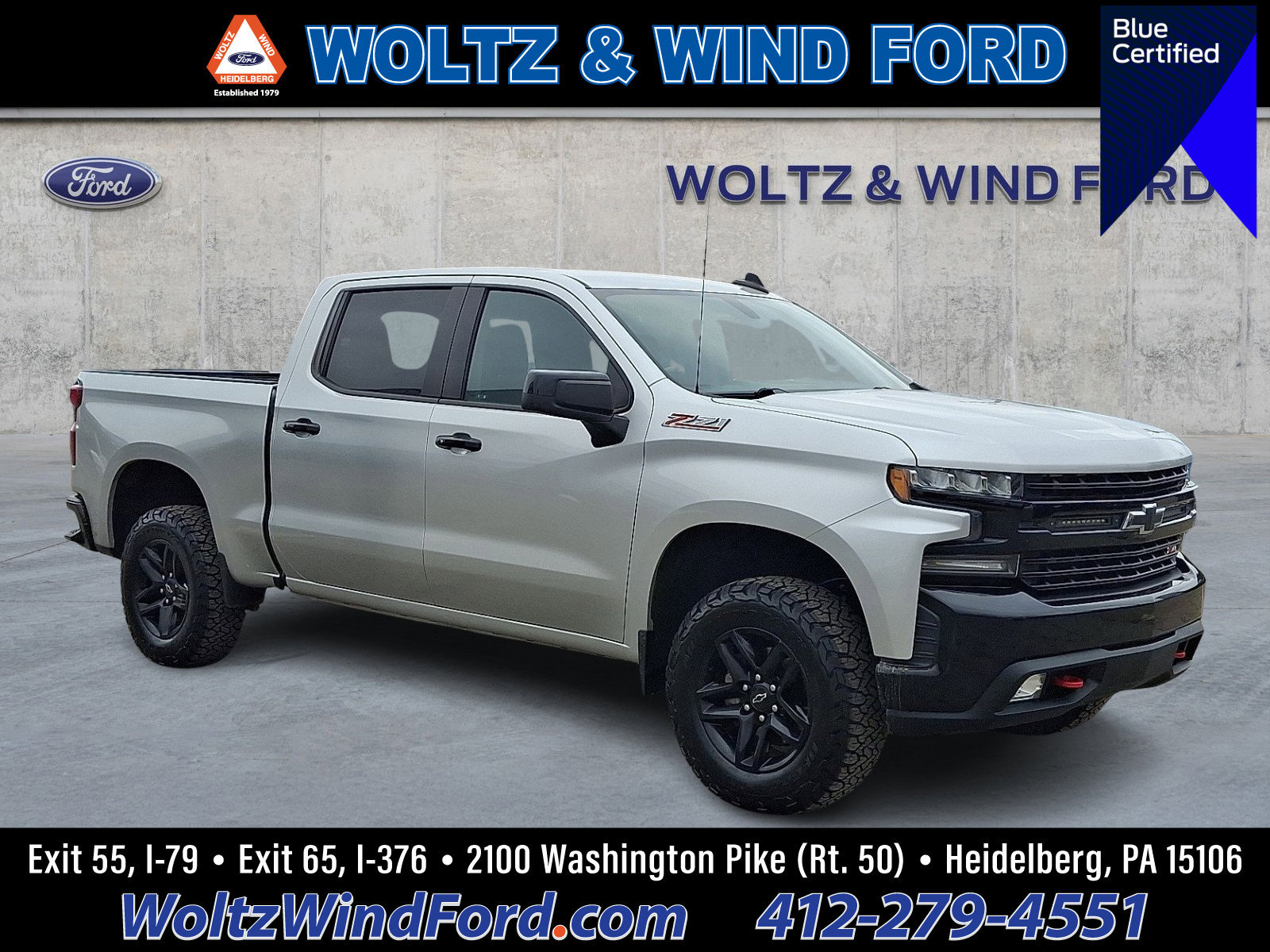 Used 2020 Chevrolet Silverado 1500 LT Trail Boss w/ Convenience Package image 1