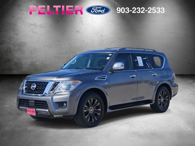 Used 2019 Nissan Armada Platinum w/ Captain's Chairs Package RWD image 3