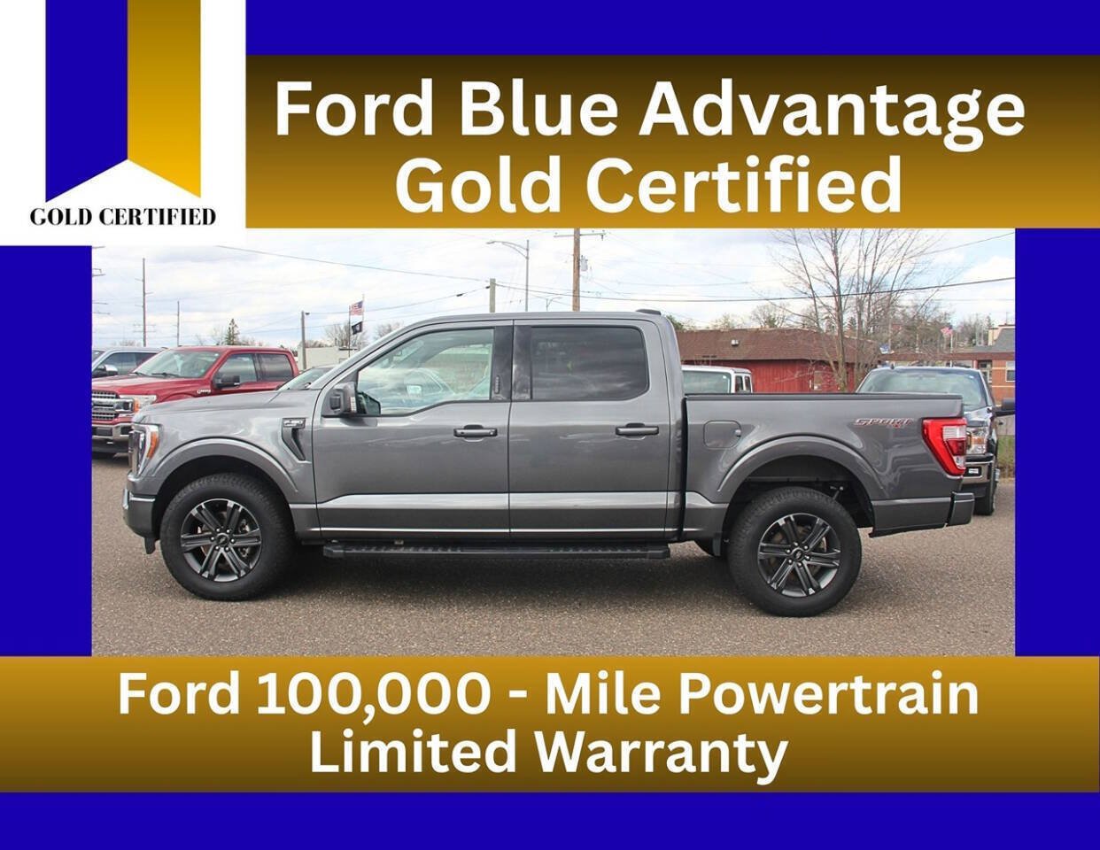 Certified 2023 Ford F150 Lariat w/ Equipment Group 502A High AWD/4WD image 1