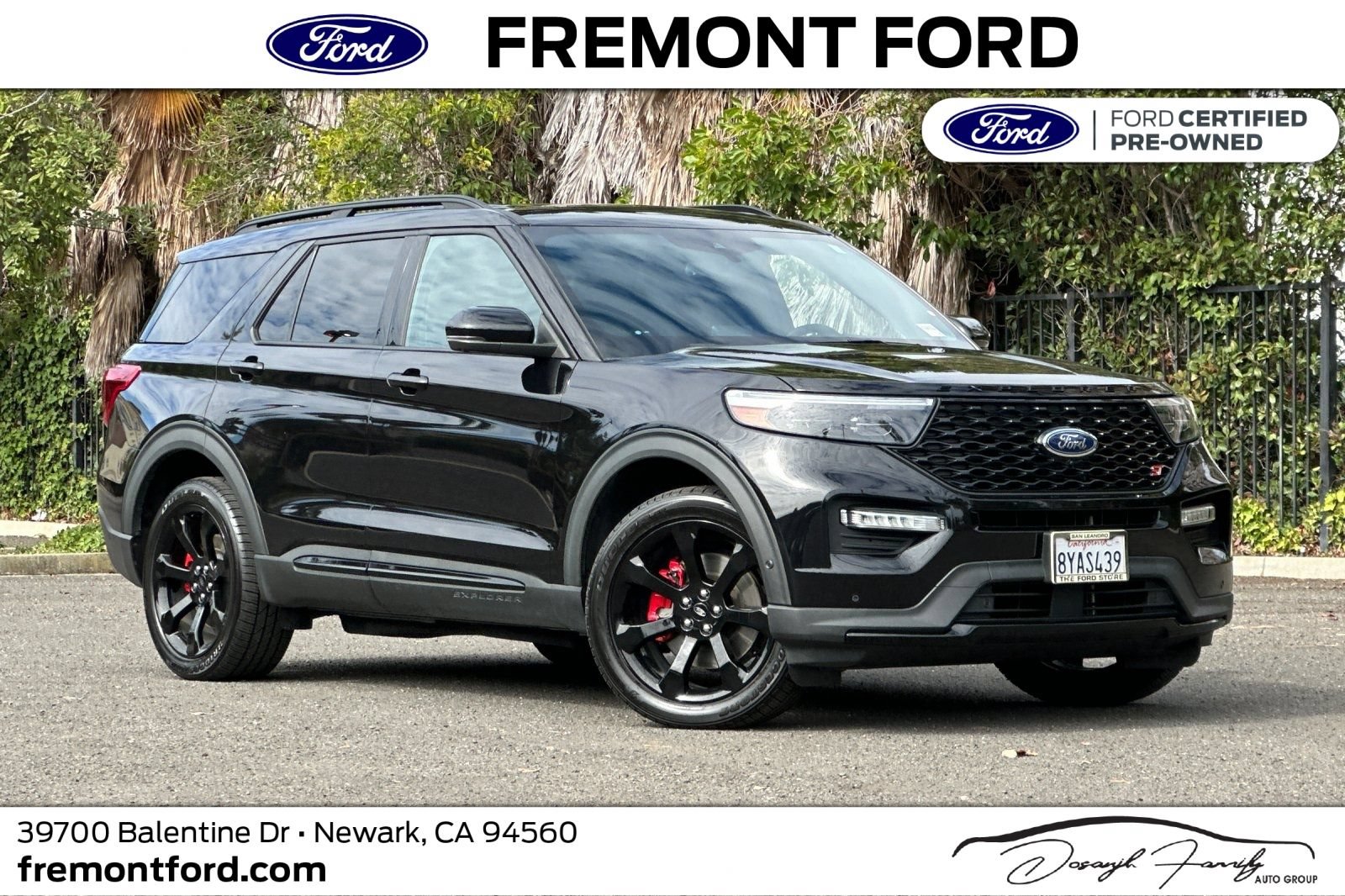 Certified 2021 Ford Explorer ST w/ Equipment Group 401A