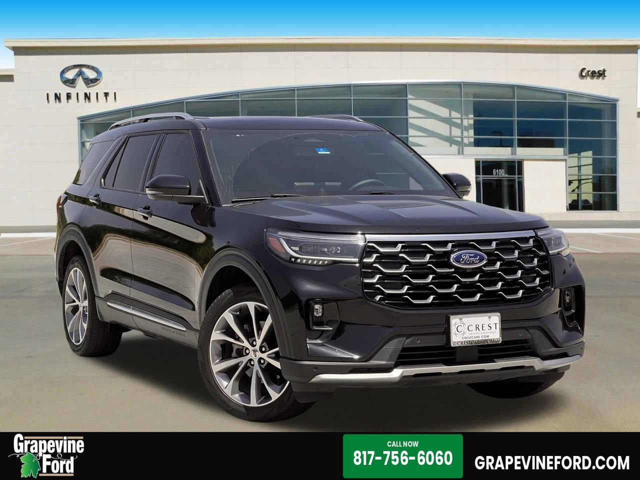 Certified 2025 Ford Explorer Platinum w/ Ultimate Package