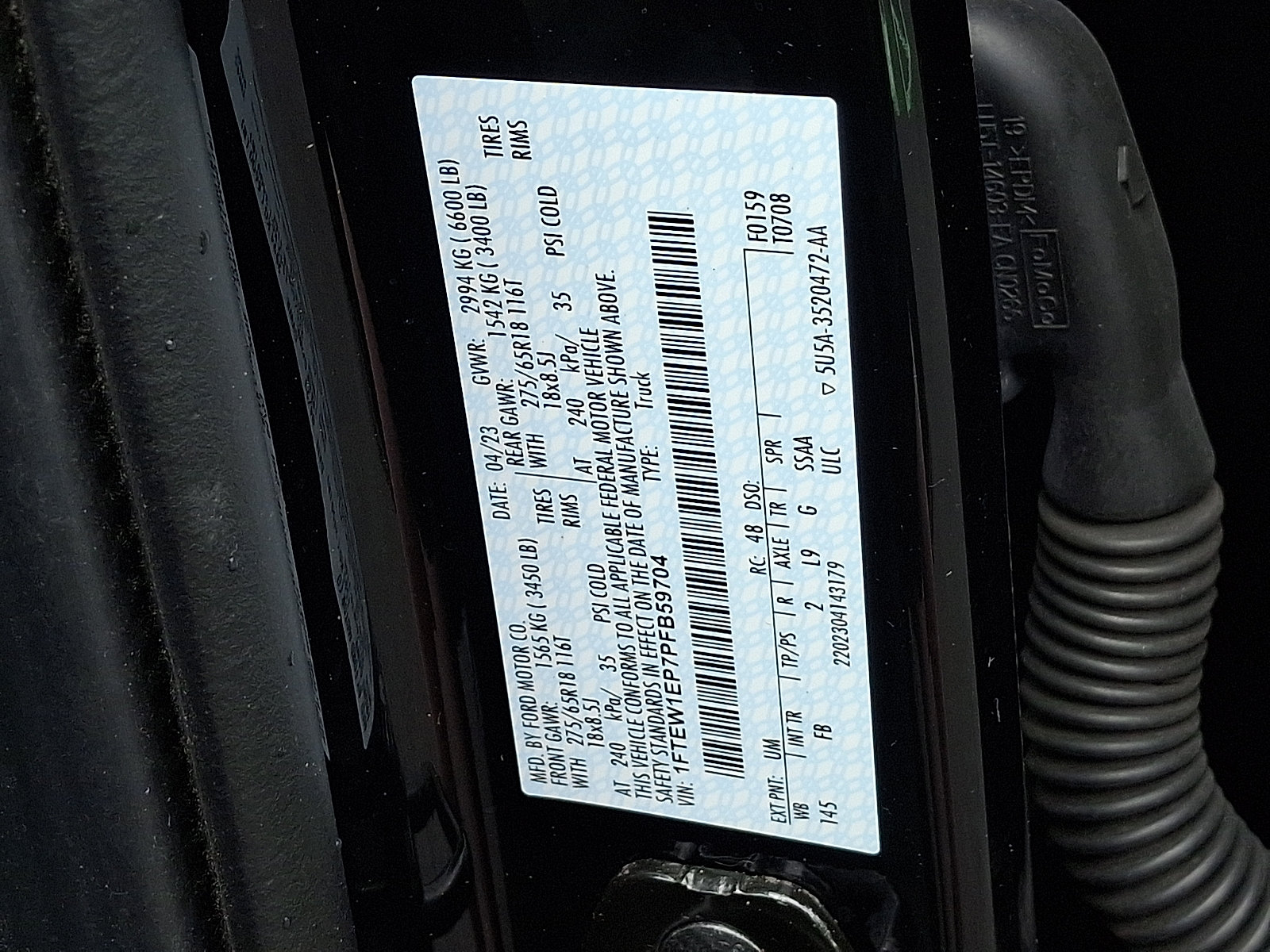 Certified 2023 Ford F150 XLT w/ Equipment Group 302A High AWD/4WD image 28