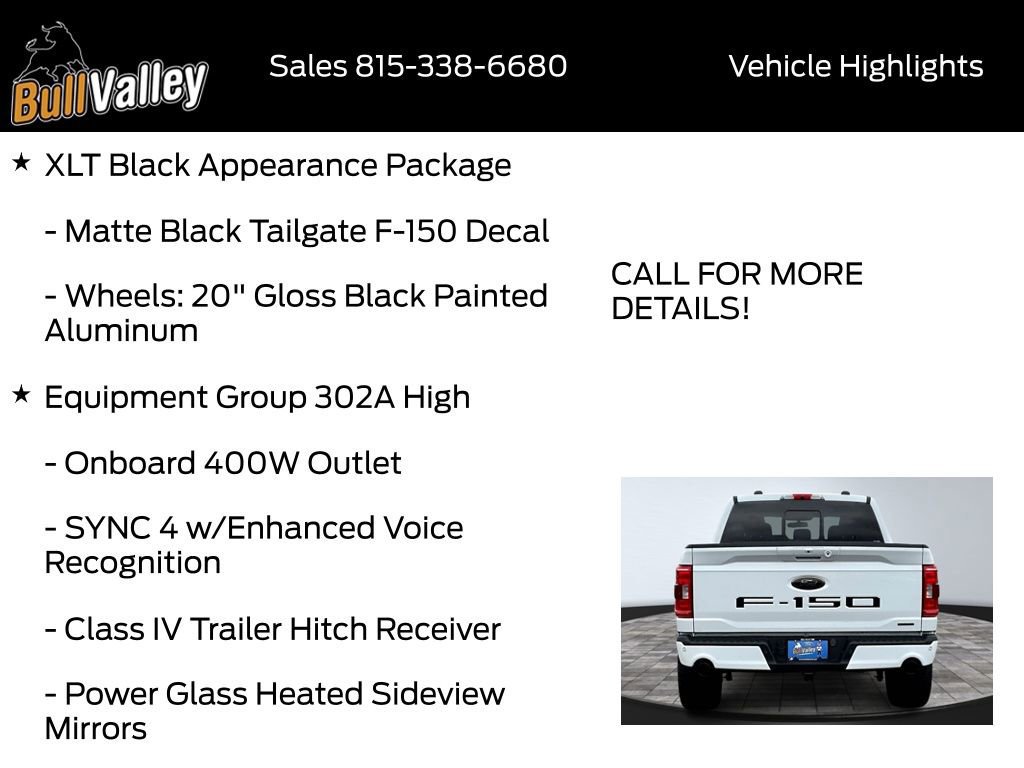 Certified 2023 Ford F150 XLT w/ Equipment Group 302A High AWD/4WD image 10