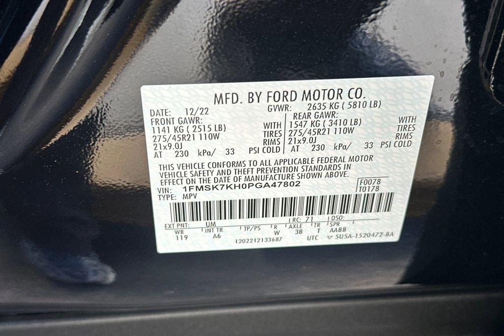 Certified 2023 Ford Explorer ST-Line w/ Class IV Trailer Tow Package image 34