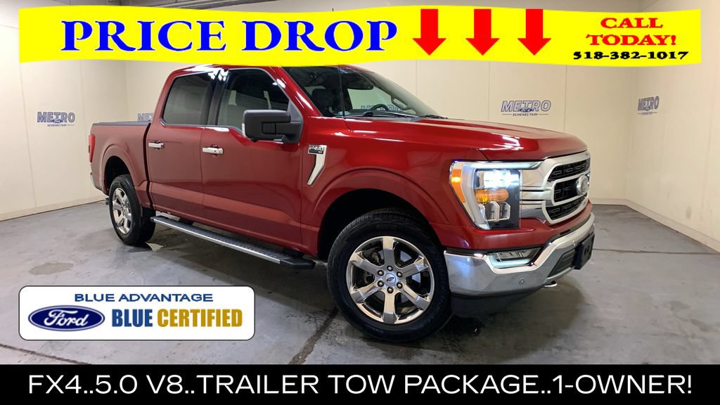 Certified 2021 Ford F150 XLT w/ Equipment Group 302A High AWD/4WD image 1