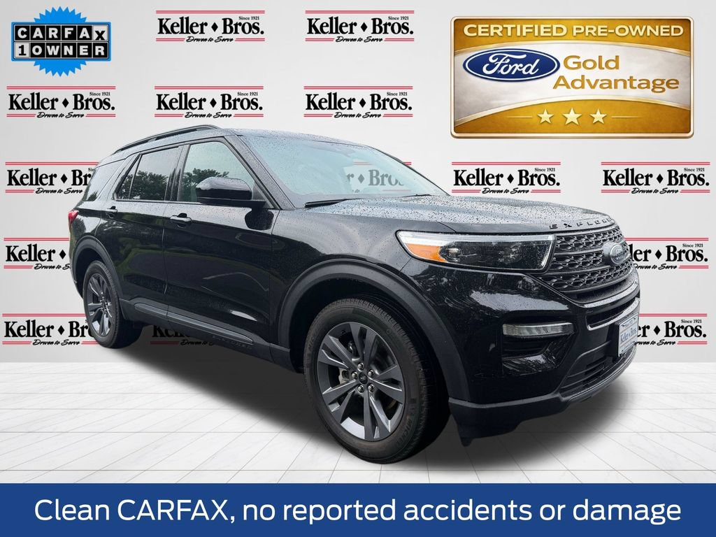 Certified 2023 Ford Explorer XLT w/ Equipment Group 202A AWD/4WD image 1