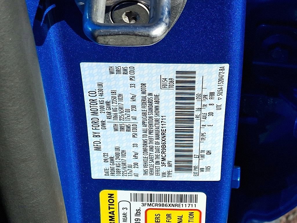 Certified 2022 Ford Bronco Sport Big Bend w/ Convenience Package image 24