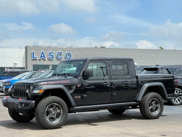 Used 2022 Jeep Gladiator Rubicon w/ LED Lighting Group AWD/4WD image 39