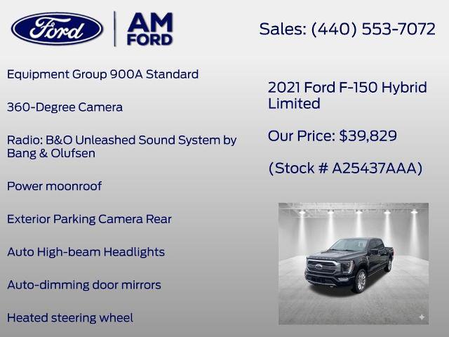 Certified 2021 Ford F150 Limited AWD/4WD image 6