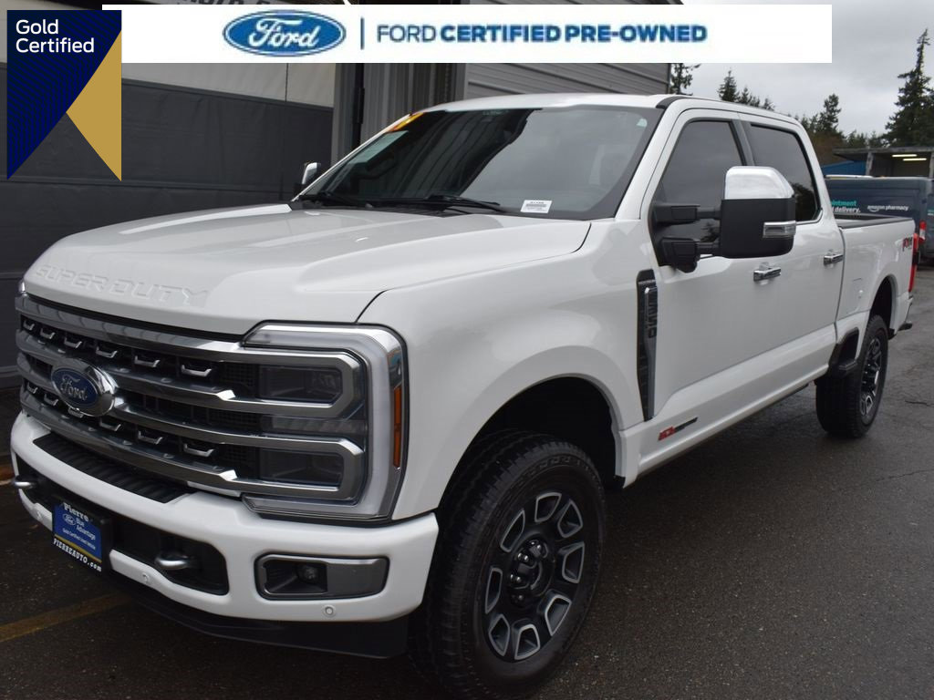 Certified 2024 Ford F350 Platinum w/ FX4 Off-Road Package