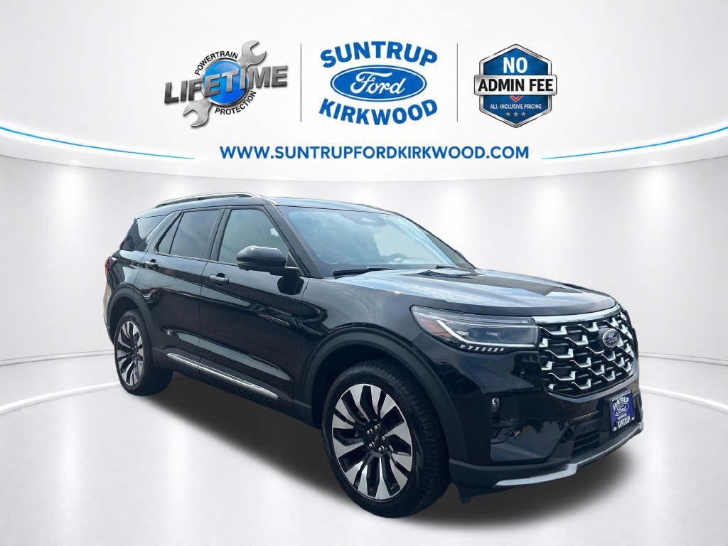 Certified 2025 Ford Explorer Platinum w/ LUX Leather Package AWD/4WD image 9