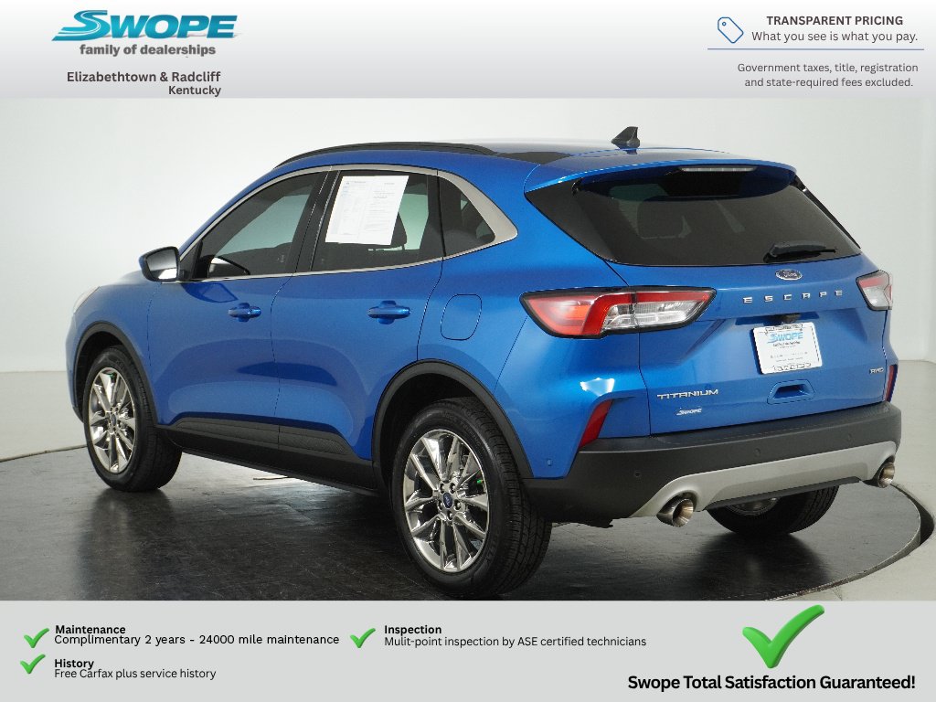 Certified 2021 Ford Escape Titanium AWD/4WD image 5
