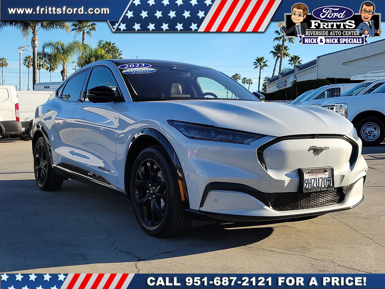 Certified 2023 Ford Mustang Mach-E Premium w/ Mustang Nite Pony Package image 3