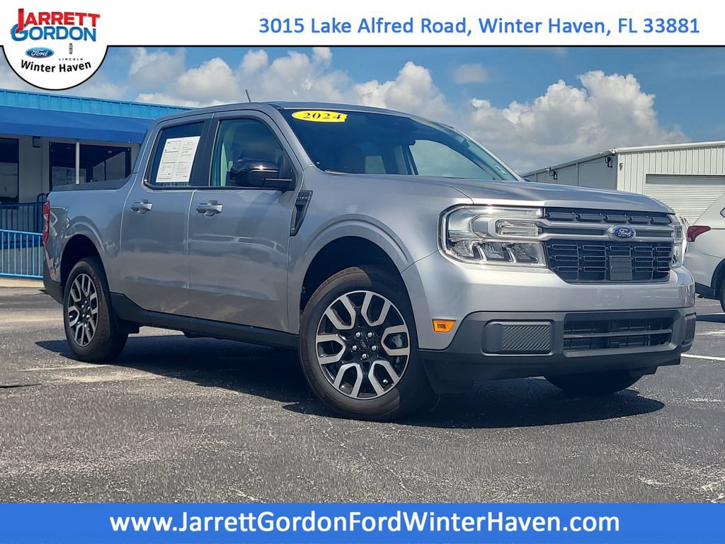 Certified 2024 Ford Maverick Lariat w/ 4K Tow Package AWD/4WD 360° Tour