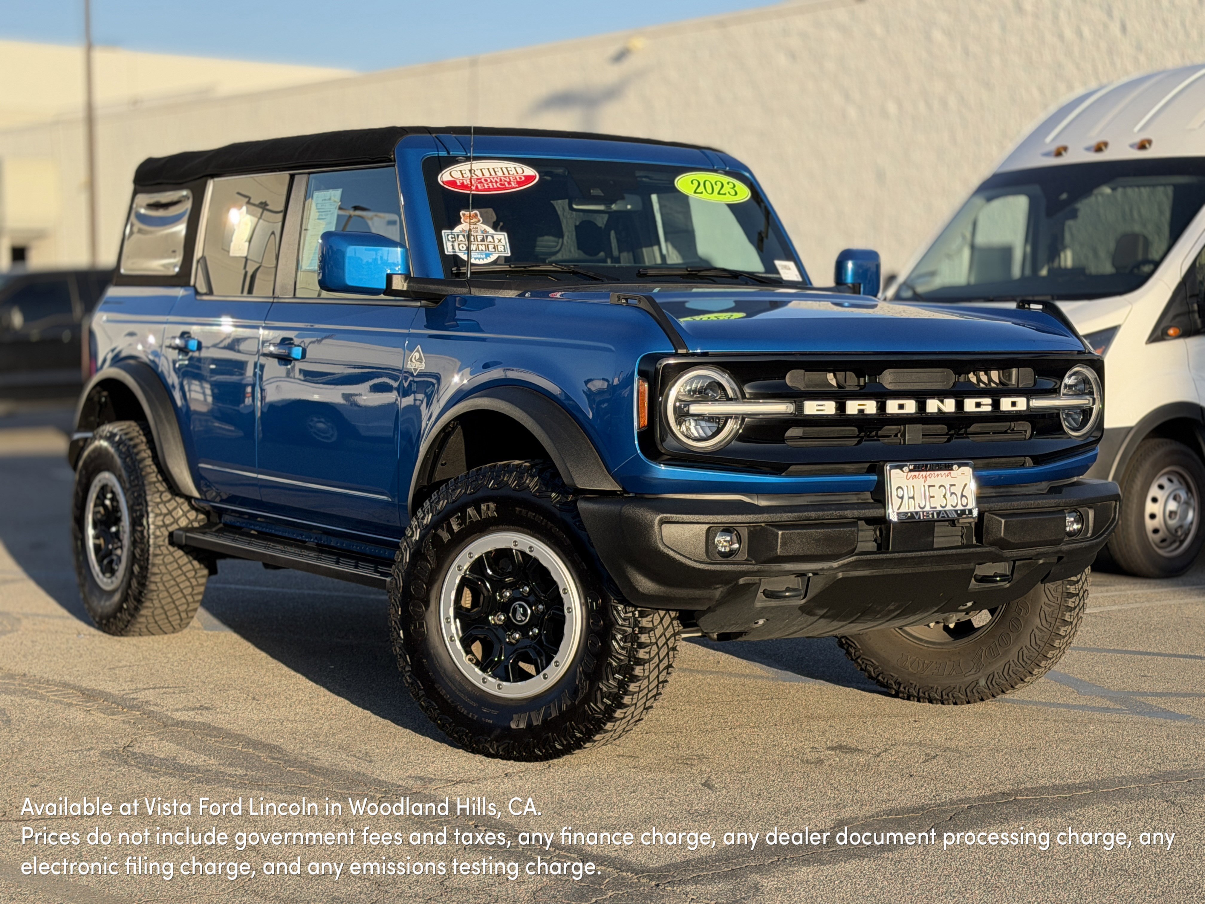Certified 2023 Ford Bronco Outer Banks w/ Sasquatch Package image 7