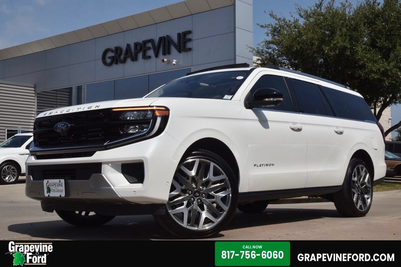 Certified 2025 Ford Expedition Max Platinum w/ Platinum Ultimate Package