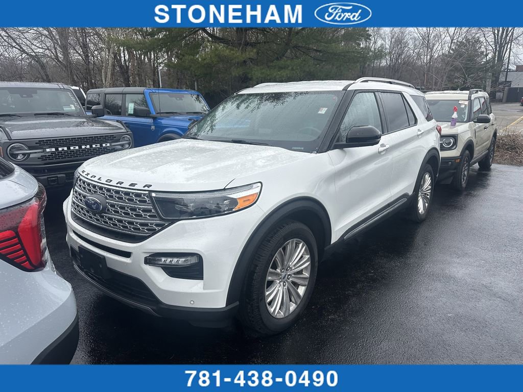 Certified 2022 Ford Explorer Limited w/ Limited Technology Package AWD/4WD image 1