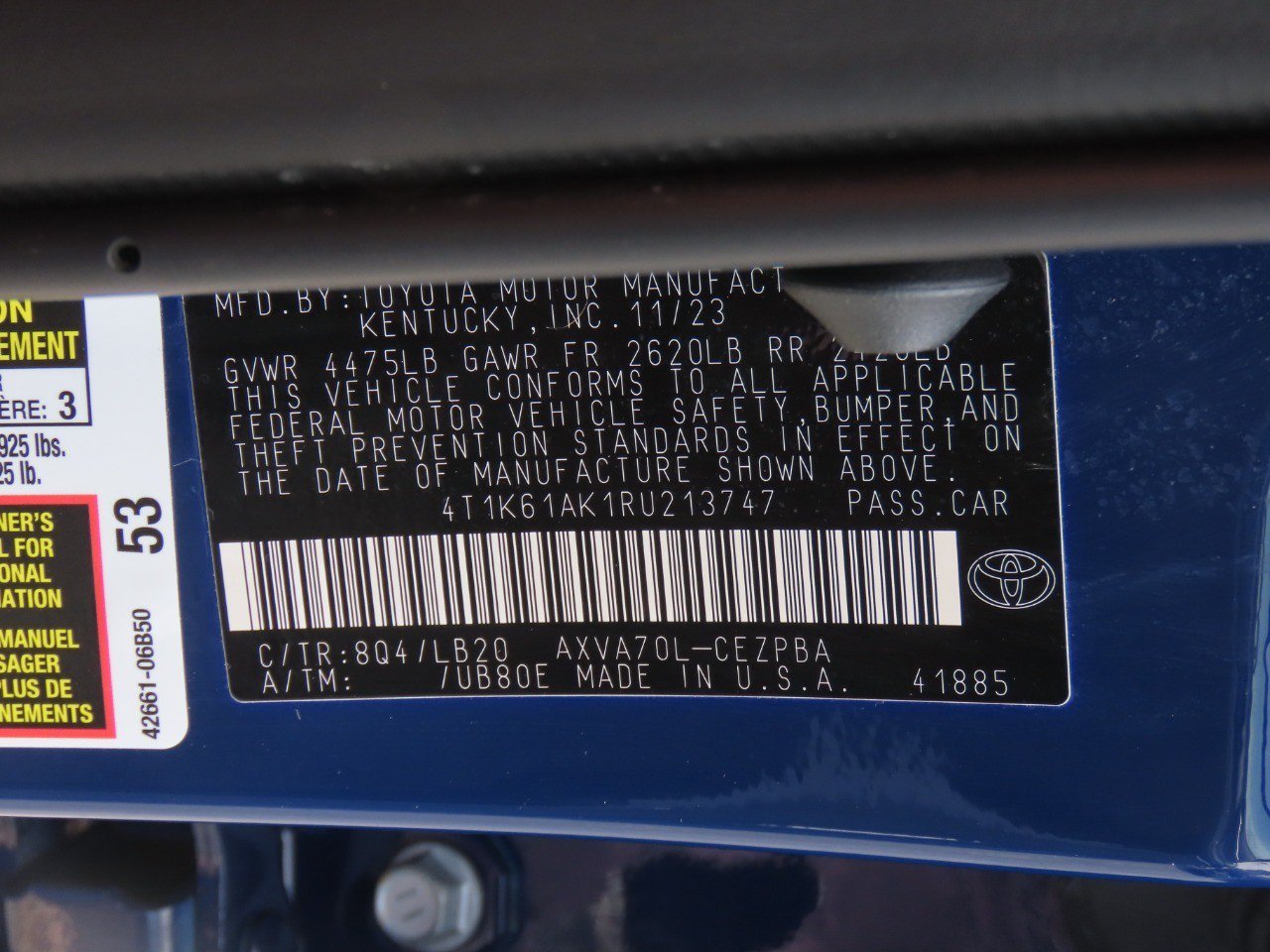 Used 2024 Toyota Camry XSE FWD image 29