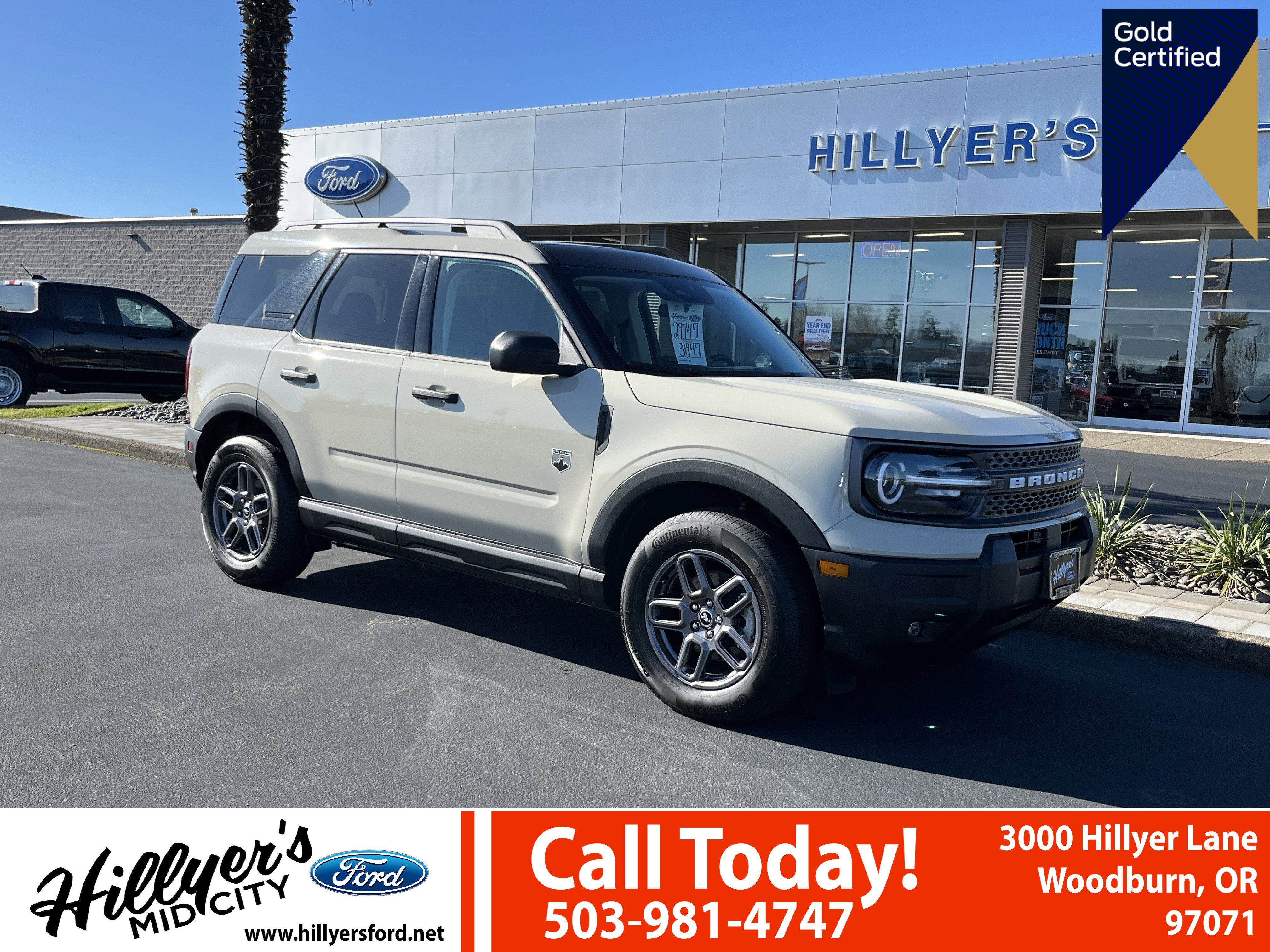 Certified 2025 Ford Bronco Sport Big Bend w/ Convenience Package