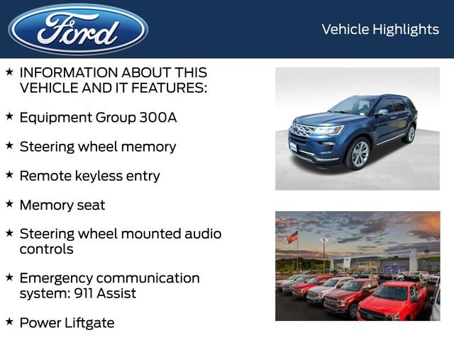 Certified 2019 Ford Explorer Limited w/ Class III Trailer Tow Package image 5