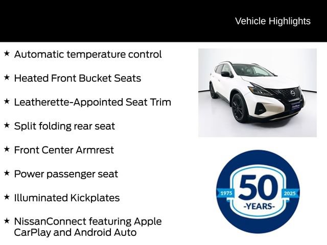 Used 2023 Nissan Murano SV w/ SV Midnight Edition Package AWD/4WD image 11