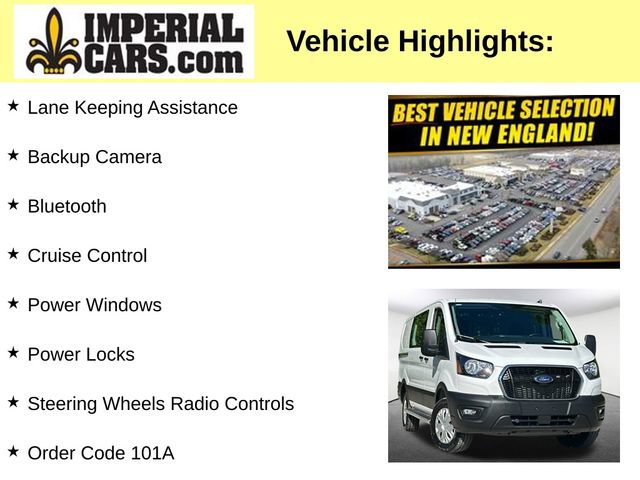 Certified 2025 Ford Transit 250 Low Roof w/ Exterior Upgrade Package RWD image 3