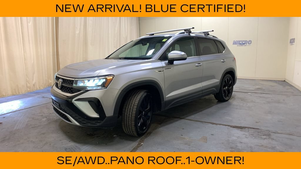 Used 2022 Volkswagen Taos SE w/ Panoramic Sunroof Package FWD image 46