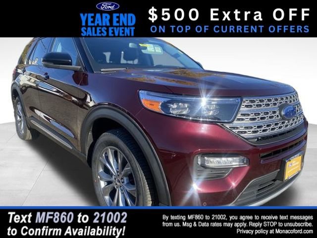 Certified 2022 Ford Explorer Limited w/ Equipment Group 301A