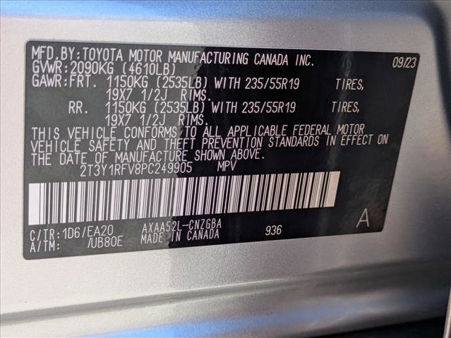 Used 2023 Toyota RAV4 Limited w/ Limited Grade Weather Package FWD image 25