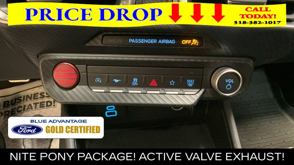Certified 2025 Ford Mustang GT Premium w/ Mustang Nite Pony Package RWD image 33