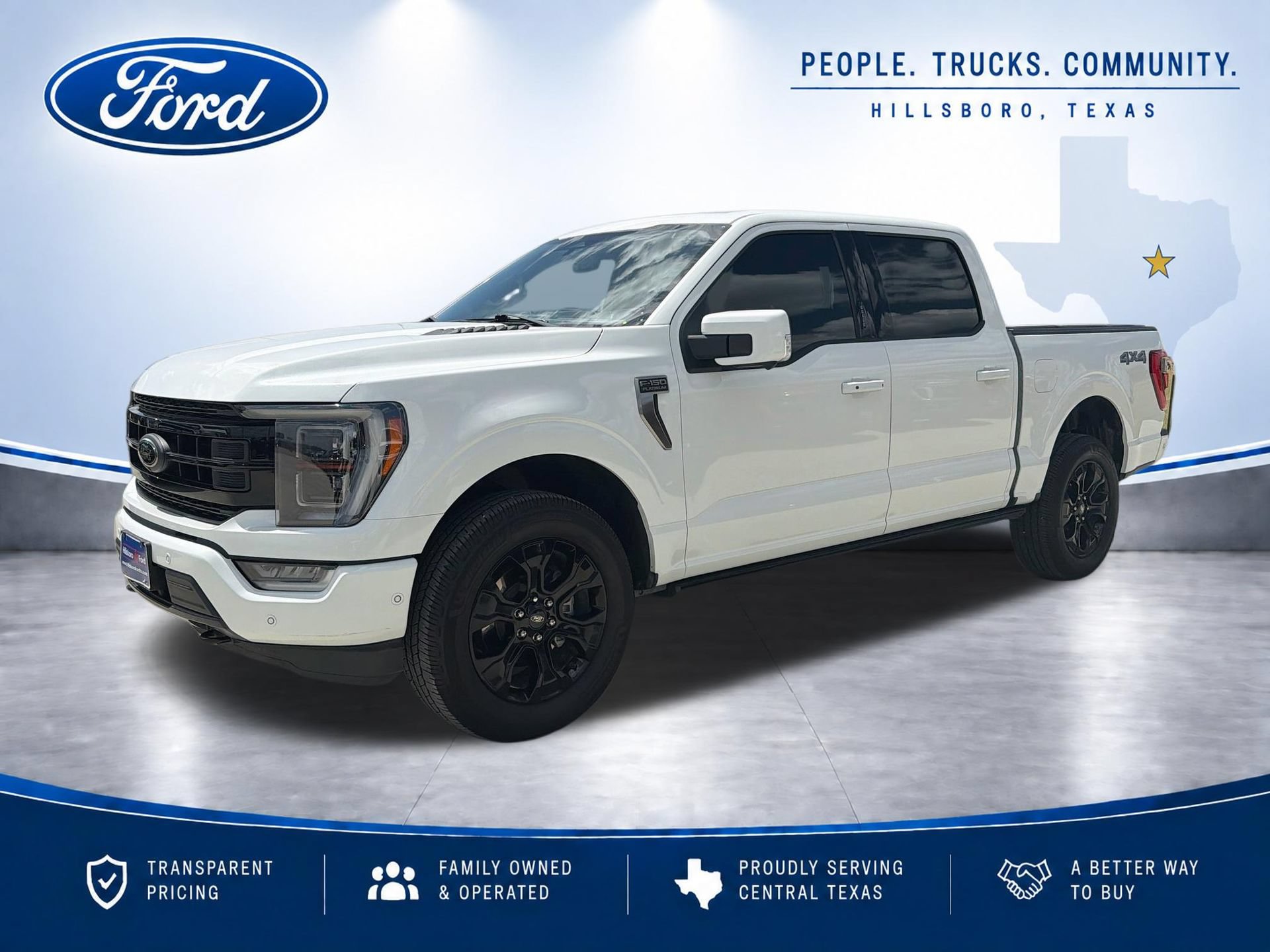 Certified 2022 Ford F150 Platinum w/ Equipment Group 701A High AWD/4WD image 1
