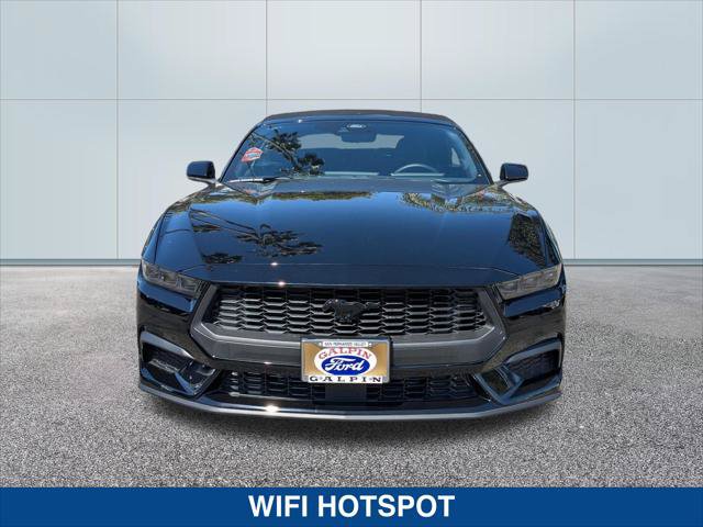 Certified 2025 Ford Mustang Convertible w/ Mustang Nite Pony Package RWD image 8