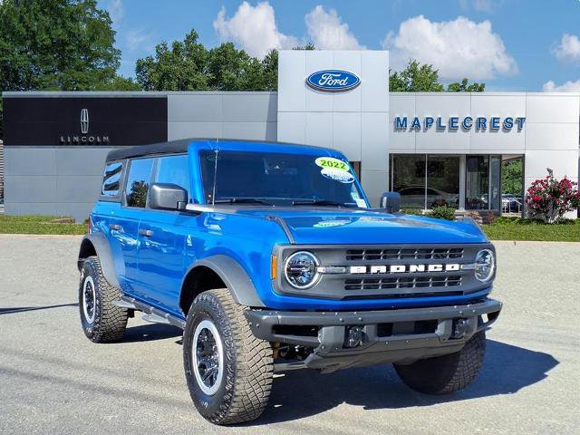 Certified 2022 Ford Bronco Black Diamond w/ Sasquatch Package