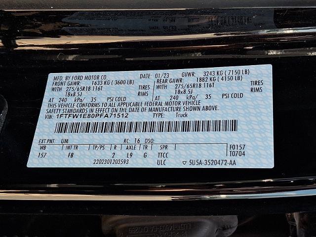 Certified 2023 Ford F150 XLT w/ Equipment Group 302A High AWD/4WD image 26