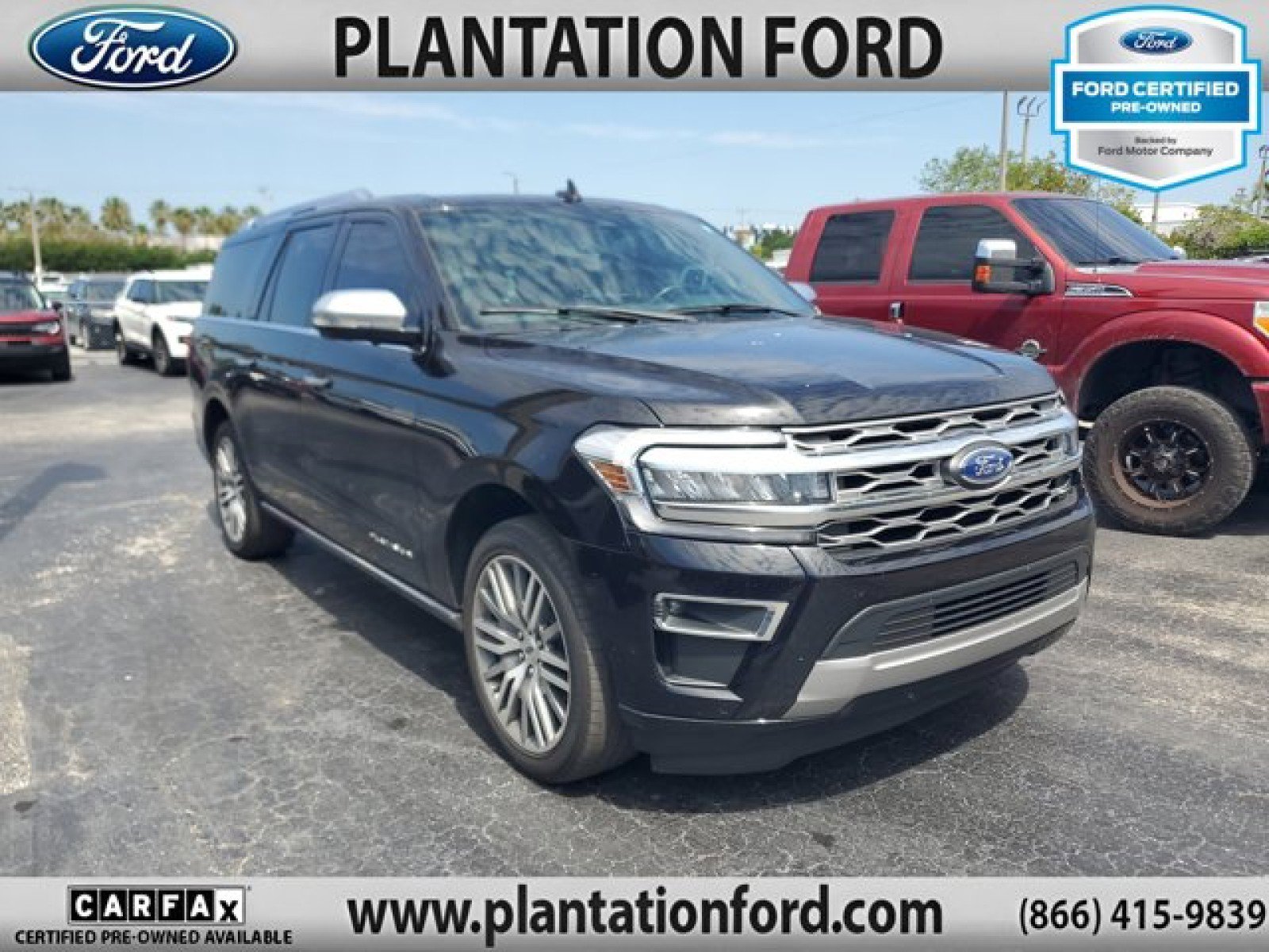 Certified 2022 Ford Expedition Max Platinum