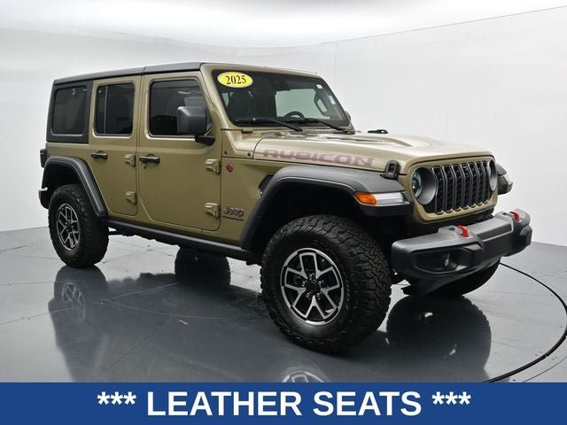 Used 2025 Jeep Wrangler Unlimited Rubicon w/ Safety Group AWD/4WD video 2