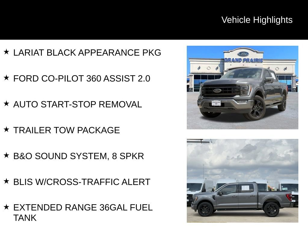 Certified 2022 Ford F150 Lariat w/ Equipment Group 502A High AWD/4WD image 5
