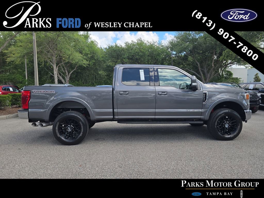 Certified 2021 Ford F250 Lariat w/ Tremor Off-Road Package AWD/4WD image 3