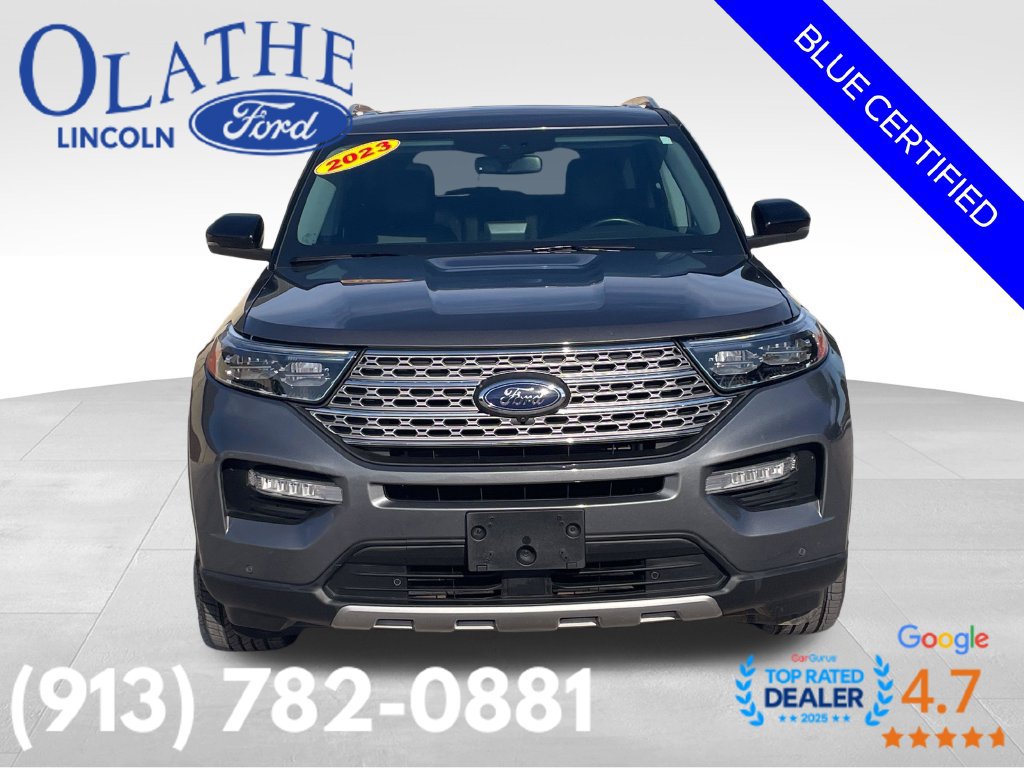 Certified 2023 Ford Explorer Limited w/ Limited Technology Package AWD/4WD image 9