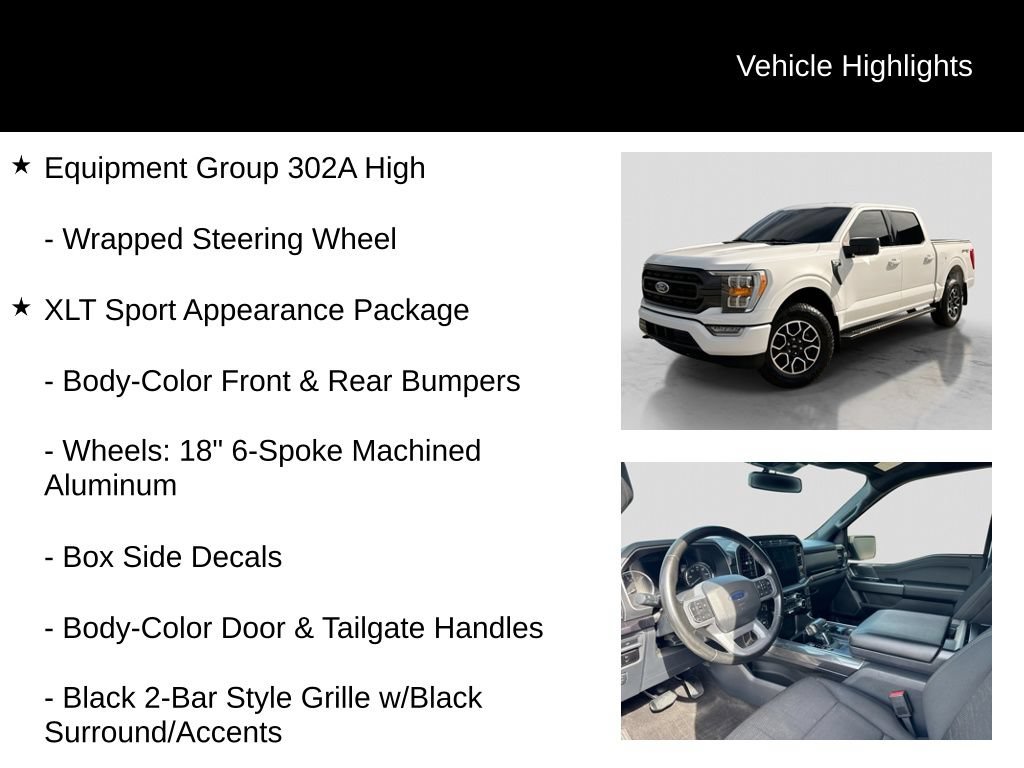 Certified 2023 Ford F150 XLT w/ Equipment Group 302A High AWD/4WD image 16