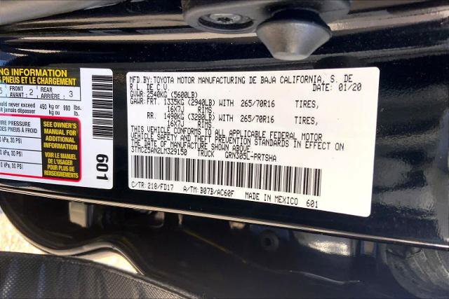 Used 2020 Toyota Tacoma TRD Off-Road w/ Technology Package image 34