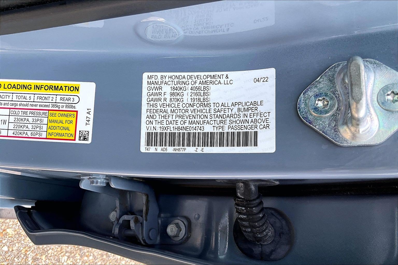 Used 2022 Honda Civic Sport Touring image 32