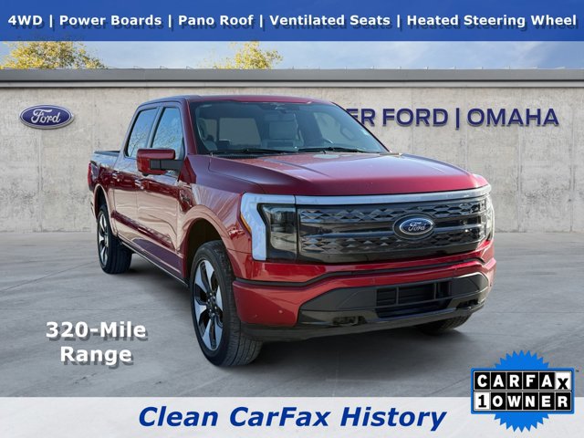 Certified 2023 Ford F150 Lightning Platinum image 1