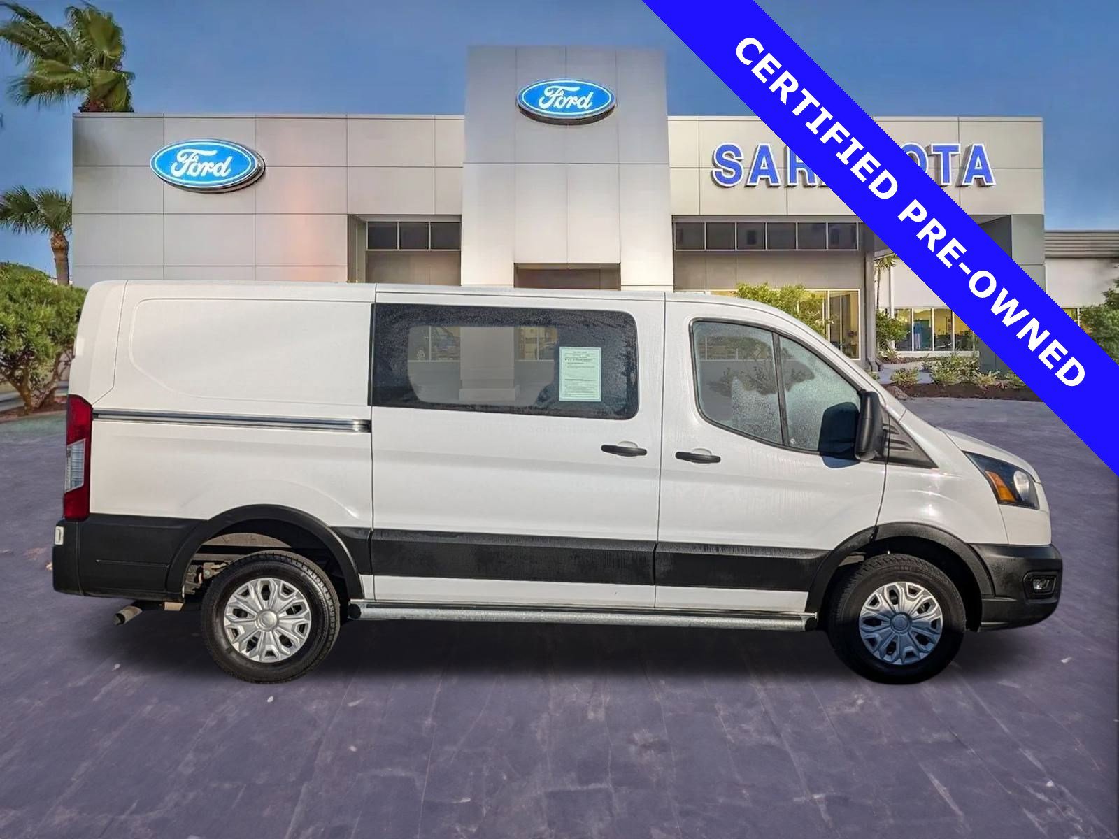 Certified 2024 Ford Transit 250 Low Roof w/ Exterior Upgrade Package image 1
