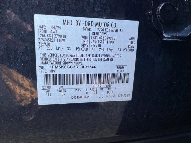 Certified 2024 Ford Explorer ST w/ Equipment Group 401A image 26