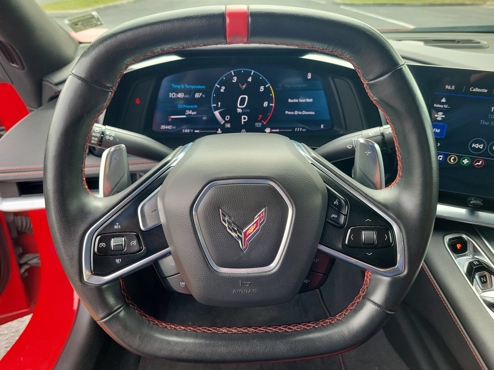 Used 2021 Chevrolet Corvette Stingray Coupe w/ Chrome Exterior Badge Package RWD image 16