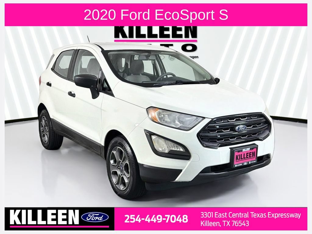 Certified 2020 Ford EcoSport S