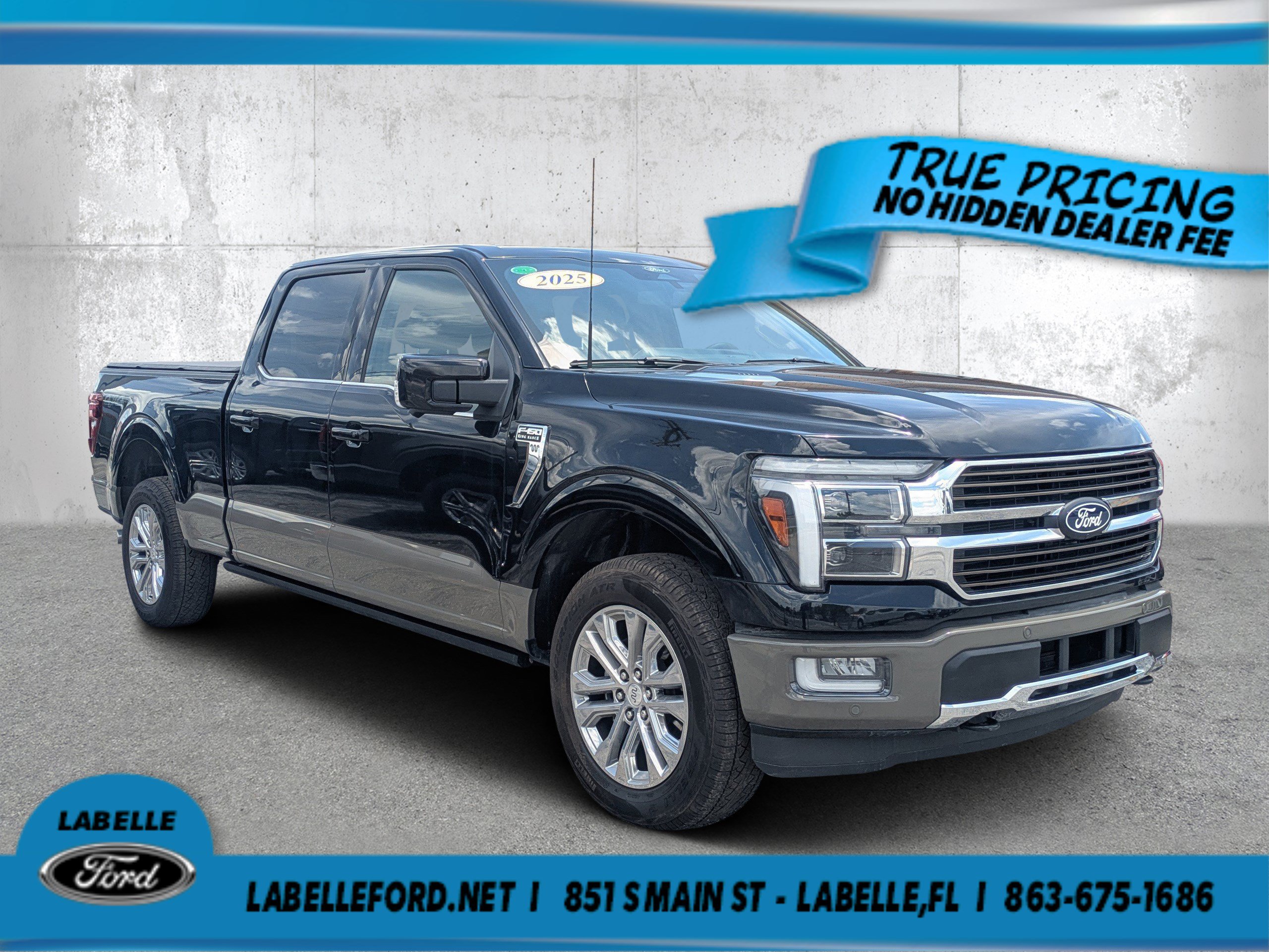 Certified 2025 Ford F150 King Ranch AWD/4WD image 1